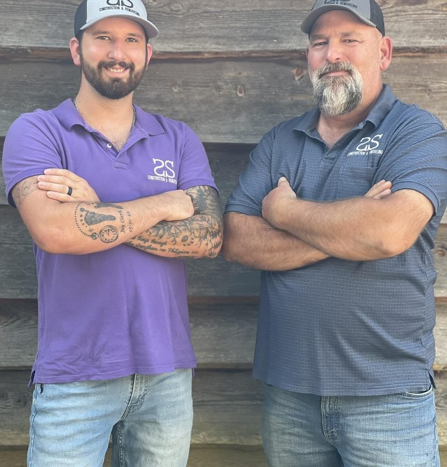The father and son owners of Simply Southern Construction
